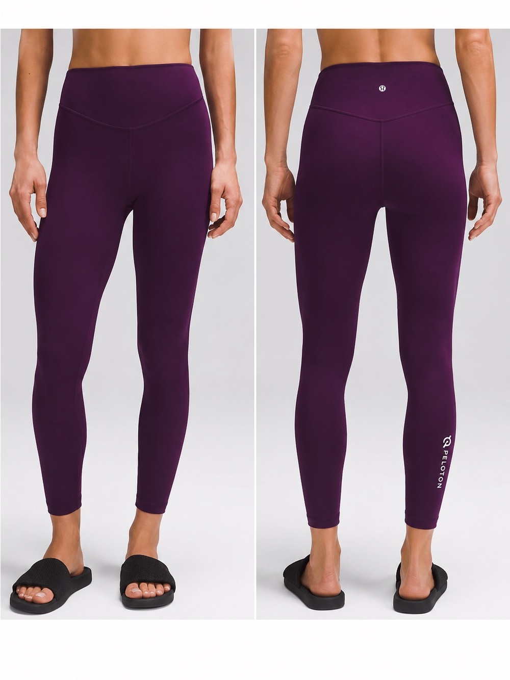 Lululemon x Peloton Align Style high rise leggings women’s 16 deep plum